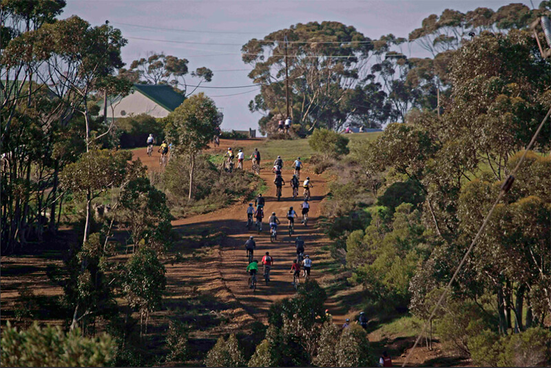 Patat fees mountain bike trail